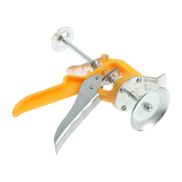 Регулятор высоты плитки ТУНДРА, пластиковая ручка, диапазон 10 - 95 мм   9257631