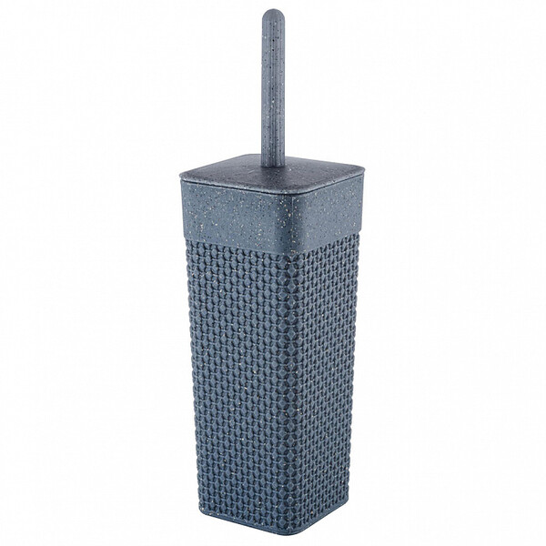 Ерш на подставке комплект WC Plast Team Stone темный камень PT135610026 