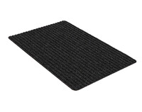 Коврик придверный влаговпитывающий icarpet Ребристый ТПР 40х60 антрацит