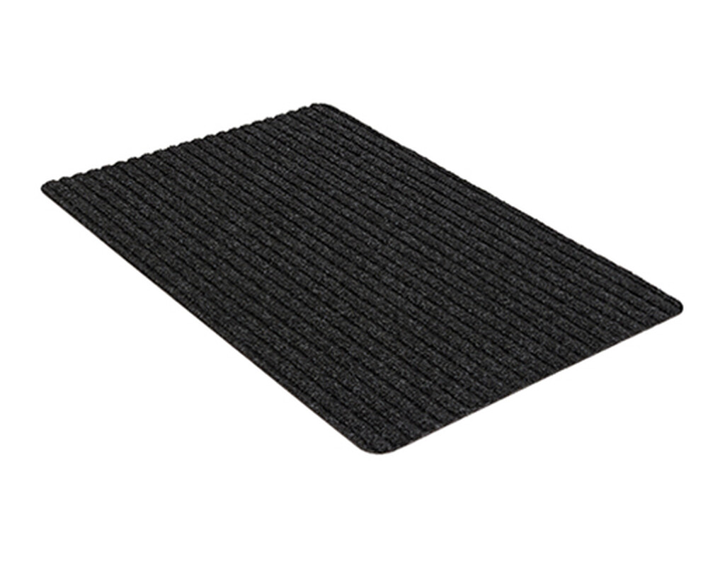 Коврик придверный влаговпитывающий icarpet Ребристый ТПР 50х80 антрацит