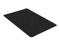 Коврик придверный влаговпитывающий icarpet Ребристый ТПР 50х80 антрацит