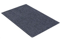 Коврик придверный влаговпитывающий icarpet Ребристый ТПР 60х90 графит 01