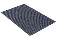 Коврик придверный влаговпитывающий icarpet Ребристый ТПР 80х120 графит 01