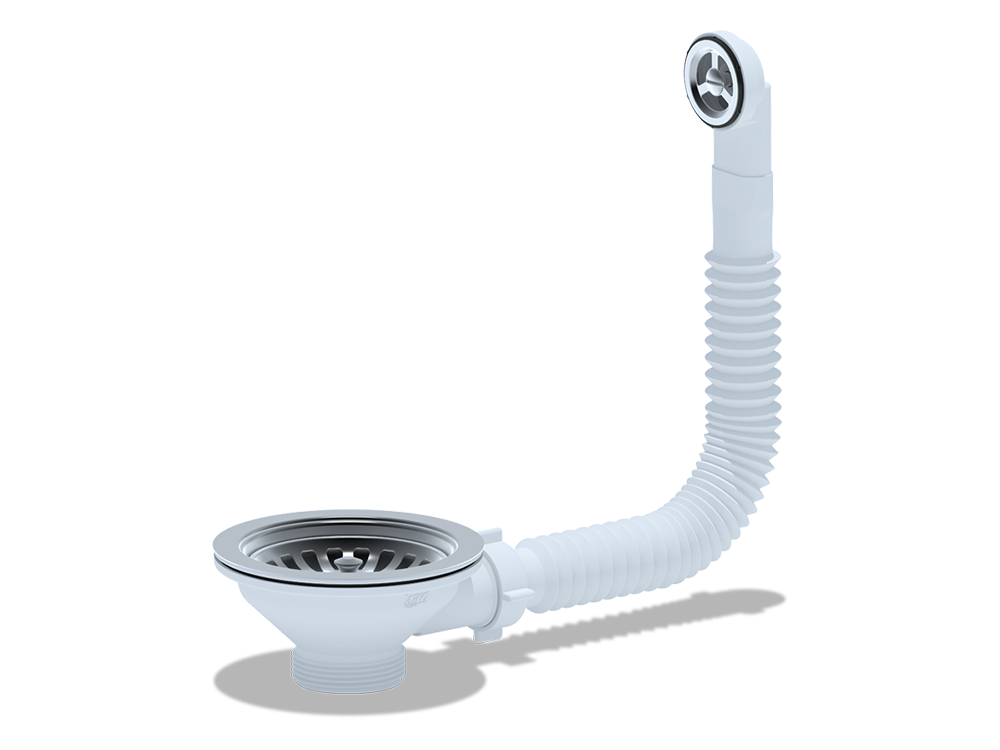 N320S Перелив для мойки АНИ Пласт 3 1/2 гибкий