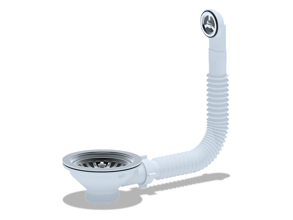 N320S Перелив для мойки АНИ Пласт 3 1/2 гибкий