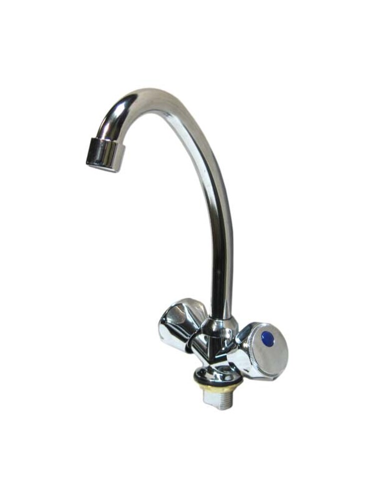 Смеситель Кухня DIABLO (рег.№377092) 1/2 рез (260-R 06) НА ГАЙКЕ Мария 