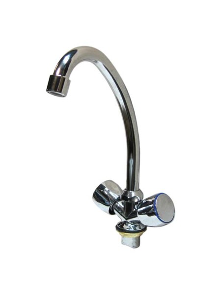 Смеситель Кухня DIABLO (рег.№377092) 1/2 рез (260-R 21) НА ГАЙКЕ Глобо 