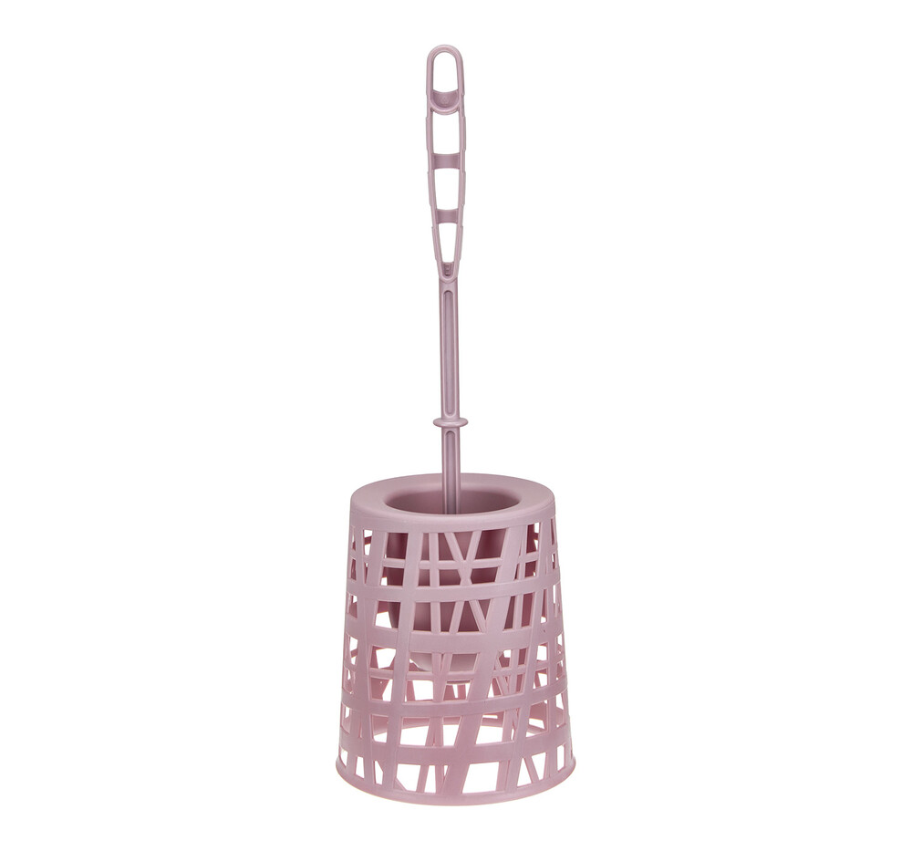 Ершик для унитаза на подставке ХАОС Лавандовый ("М-пластика") (М 5025)