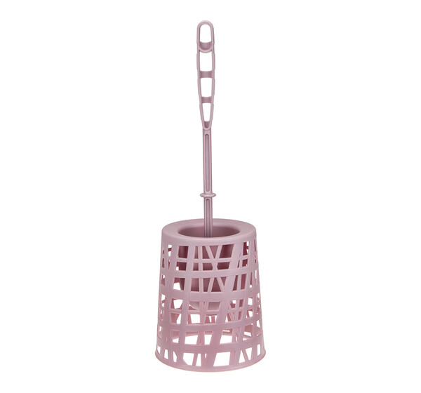 Ершик для унитаза на подставке ХАОС Лавандовый ("М-пластика") (М 5025)