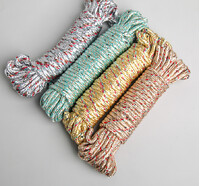 Верёвка бельевая 6 мм 10 м, цвет МИКС 756789