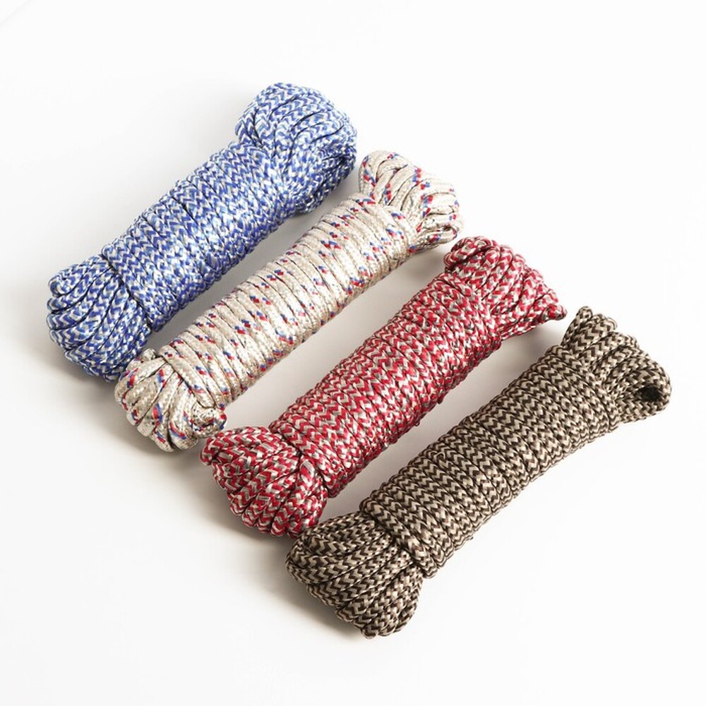 Верёвка бельевая 6 мм 10 м, цвет МИКС 756789