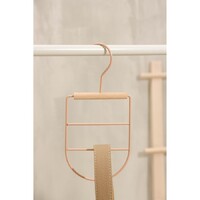 Вешалка для ремней и шарфов 11,3х24х1,1 см "Wood" цвет розовый   6257724