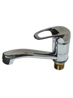 Смеситель Кухня DIABLO (рег.№377092) шар. d-40 кор. нос (970-Н 249) на гайке 