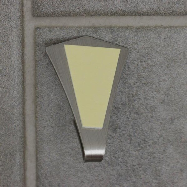 Набор крючков металлических на липучке 2 шт "Кристалл" 911897