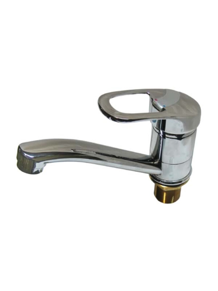 Смеситель Кухня DIABLO (рег.№377092) шар. d-40 кор. нос (970-Н 246) на гайке 