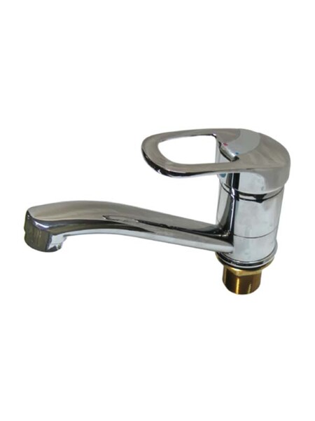 Смеситель Кухня DIABLO (рег.№377092) шар. d-40 кор. нос (970-Н 246) на гайке 