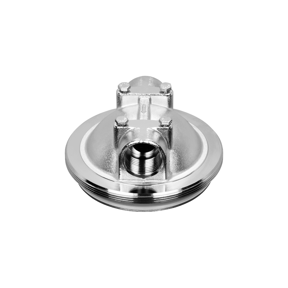 Фильтр магистральный Аквабрайт Big Blue 20 для горячей воды Нержавейка 1 (без картриджа) АБФ-НЕРЖ-20ББ*