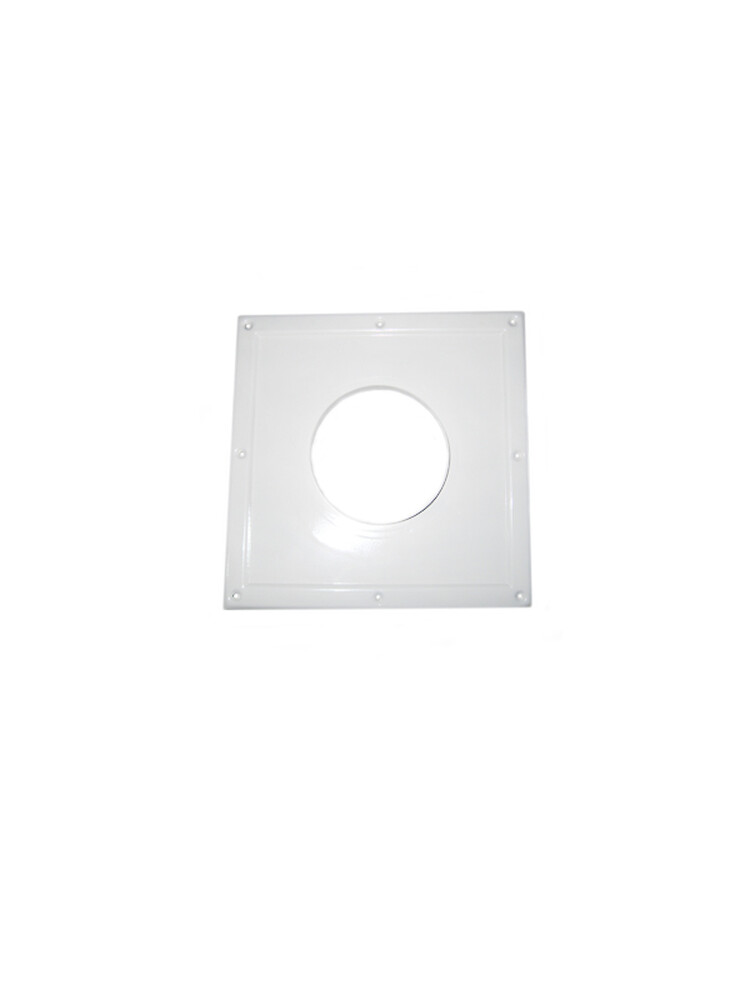 Площадка торцевая 300*300 d=125 бел