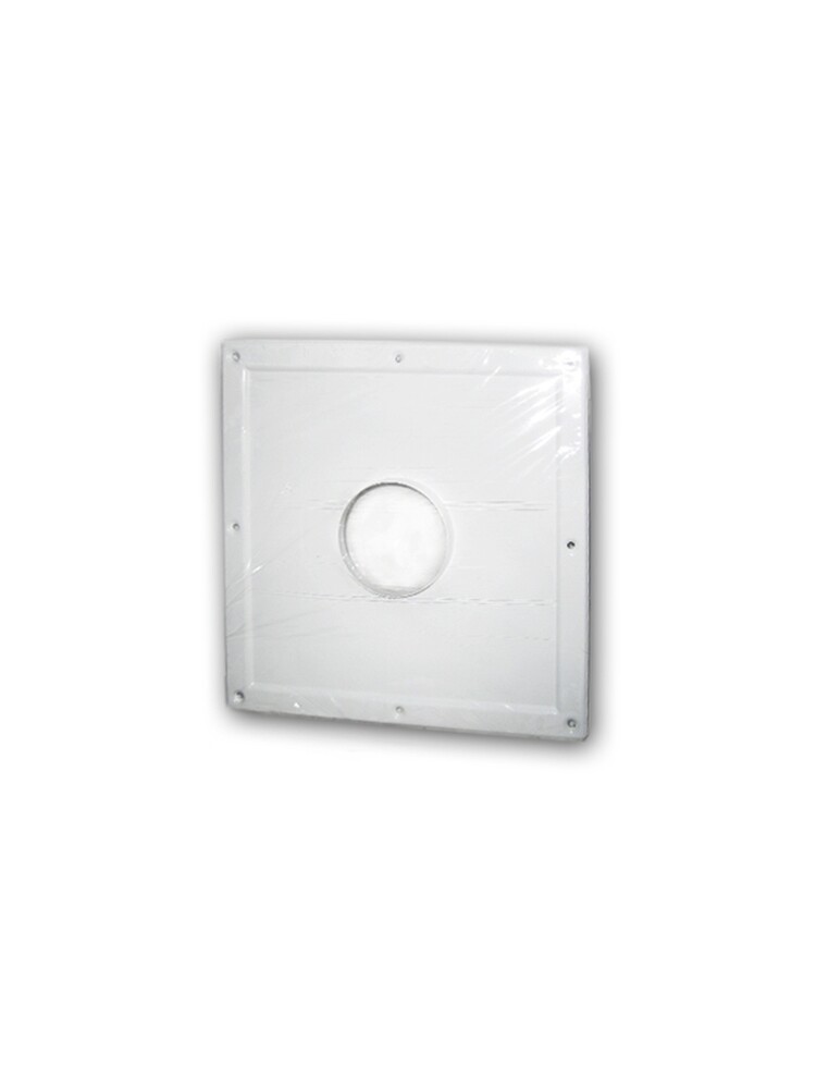 Площадка торцевая 300*300 d=130 бел