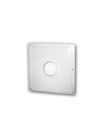 Площадка торцевая 300*300 d=130 бел