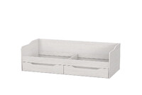 Кровать "КР 1" (универсальная) - Ясень Анкор Светлый 2032*600*940 (2 места) БЕЗ ОСНОВАНИЯ