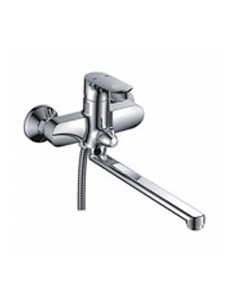 2260 Смеситель Ванна LEDEME шар. d-35 дл. нос дивертор в корпусе