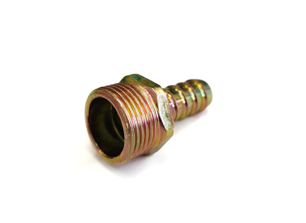 Штуцер - штуцер 3/4" - 14 ( для сада и огорода, стальной с покрытием) 