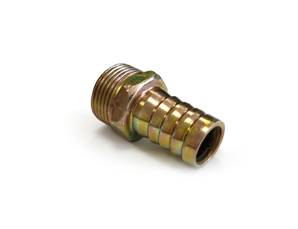 Штуцер - штуцер 3/4" - 19 ( для сада и огорода, стальной с покрытием) 