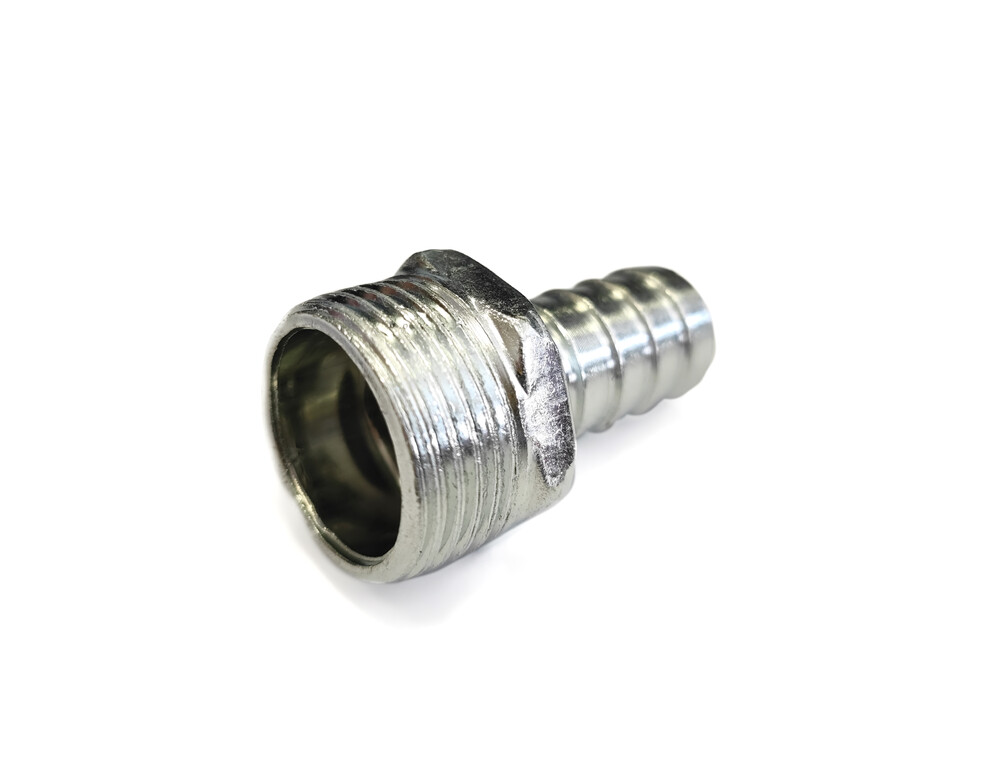 Штуцер - штуцер 1" - 19 ( для сада и огорода, стальной с покрытием) 