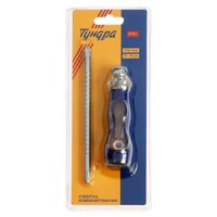 Отвертка комбинированная ТУНДРА PRO, 3 в 1, 2К рукоятка, PH2/SL6 х 75-110 мм 7461755