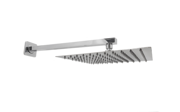 Смеситель Душ ВСТРАИВАЕМЫЙ SANTREK AQUA-1053  (SAP-1053) квадратная лейка, хром (троп лейка 25х25см)