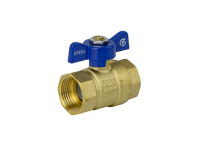 Кран вода SANTREK AQUA Steel 3/4" г/г баб.