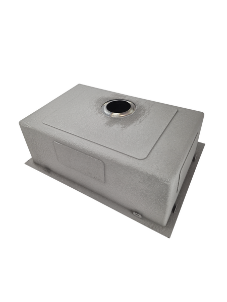 Мойка нерж врезная SANTREK AQUA PRO 650х480х220 т 3,0 ГРАФИТ D6548HB (+ сифон + дозатор) + КОЛАНДЕР 420х220 В ПОДАРОК_ АКЦИЯ !!!