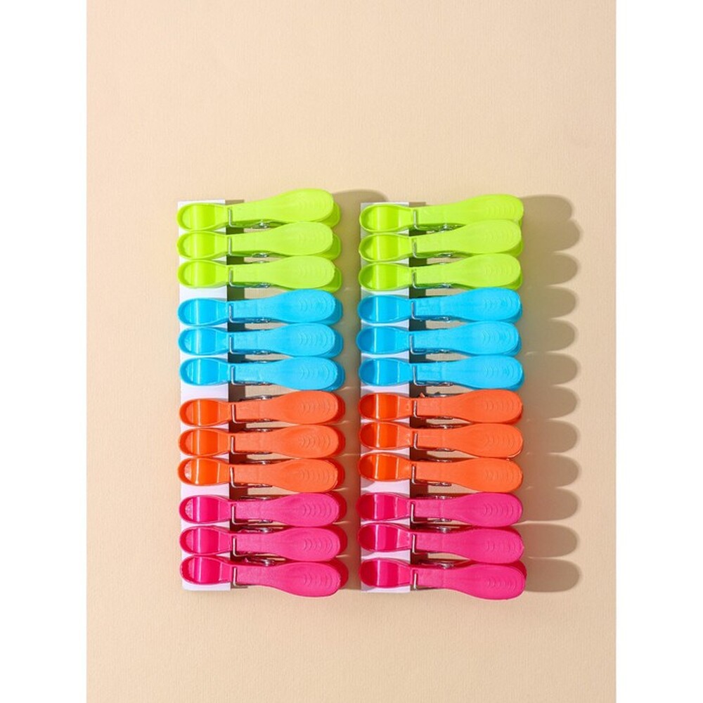 Прищепки бельевые «Ложки», 8,4 см, 24 шт 655234