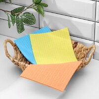 Набор салфеток из целлюлозы губчатых для влажной уборки Доляна, 15×17 см, 3 шт 9197612