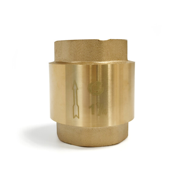 Обратный клапан 1 1/4" SANTREK AQUA (латунный золотник)