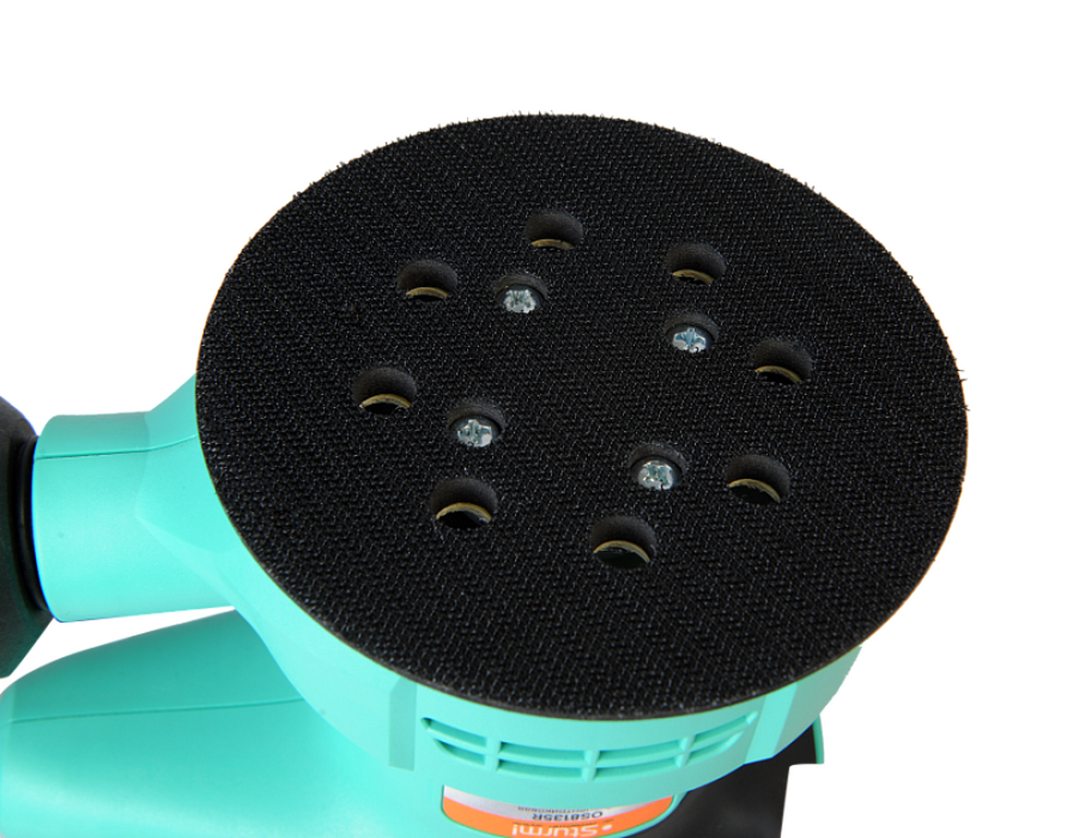 OS8135R Эксцентриковая шлифмашина 350Вт, d=125мм, рег.обор.5000-12000об/мин, ПЫЛЕСБОРНИК,Sturm!