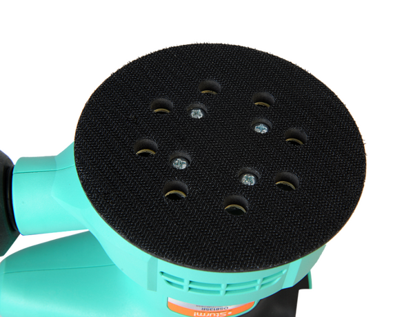 OS8135R Эксцентриковая шлифмашина 350Вт, d=125мм, рег.обор.5000-12000об/мин, ПЫЛЕСБОРНИК,Sturm!