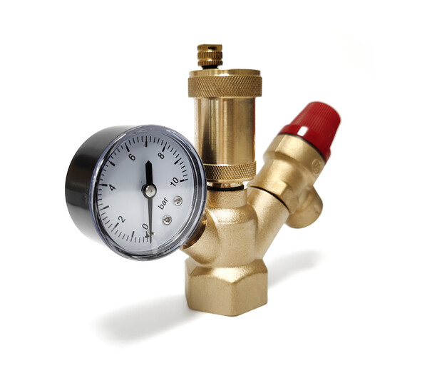 Группа безопасности SANTREK THERMO 1" латунь 002