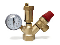 Группа безопасности SANTREK THERMO 1" латунь 002