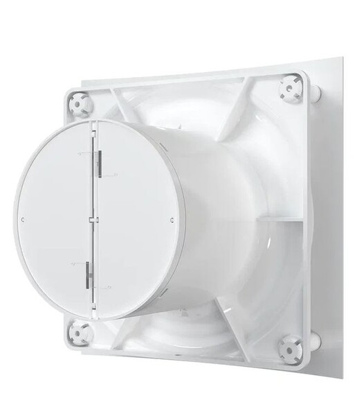 Вентилятор ERA D100 QUADRO 4C канальный осевой вытяжной с обратным клапаном, декор. решетка 