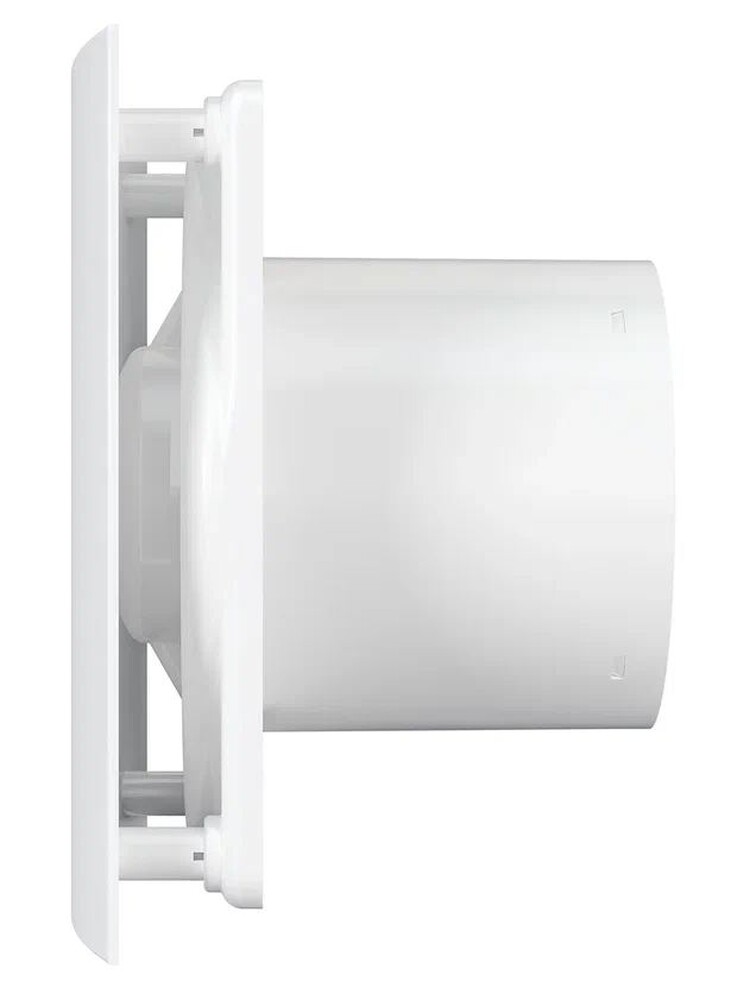 Вентилятор ERA D125 QUADRO 5C канальный осевой вытяжной с обратным клапаном, декор. решетка 