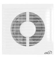 Вентилятор ERA D125 E 125 S C канальный осевой вытяжной с обратным клапаном, с антимоск. сеткой, декор. решетка