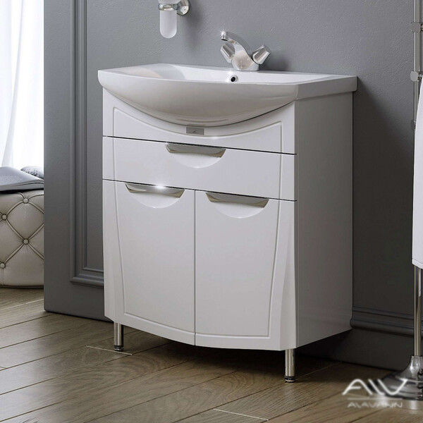 Тумба "MONACO 65" под рак. Элеганс-65" Белый Alavann