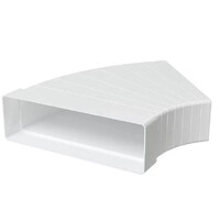 Колено разноугольное горизонт. пласт. ERA 60х204 (620КРП)