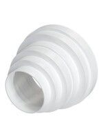 Соединитель круглых каналов  центральный ERA D160/150/125/120/100/80  пластик (PU16.15.12,5.12.10.8)