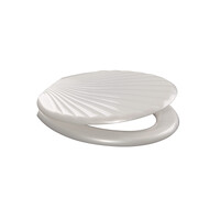 Сиденье д/унитаза унив. ОРИО ЛЮКС КР3-16 пепел розы (360х420мм ,  межосевое 160мм)