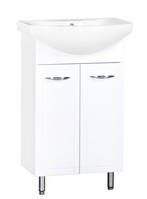 Подстолье SANTREK HOME "Мальта-65" (Белый) 2 двери под умывальник "Балтика-65" 600х800х314