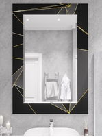 Зеркало SANTREK HOME (фотопечать) "Оникс" 550х800мм (прямоугольное)
