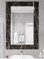Зеркало SANTREK HOME (фотопечать) "Гранит" 550х800мм (прямоугольное)